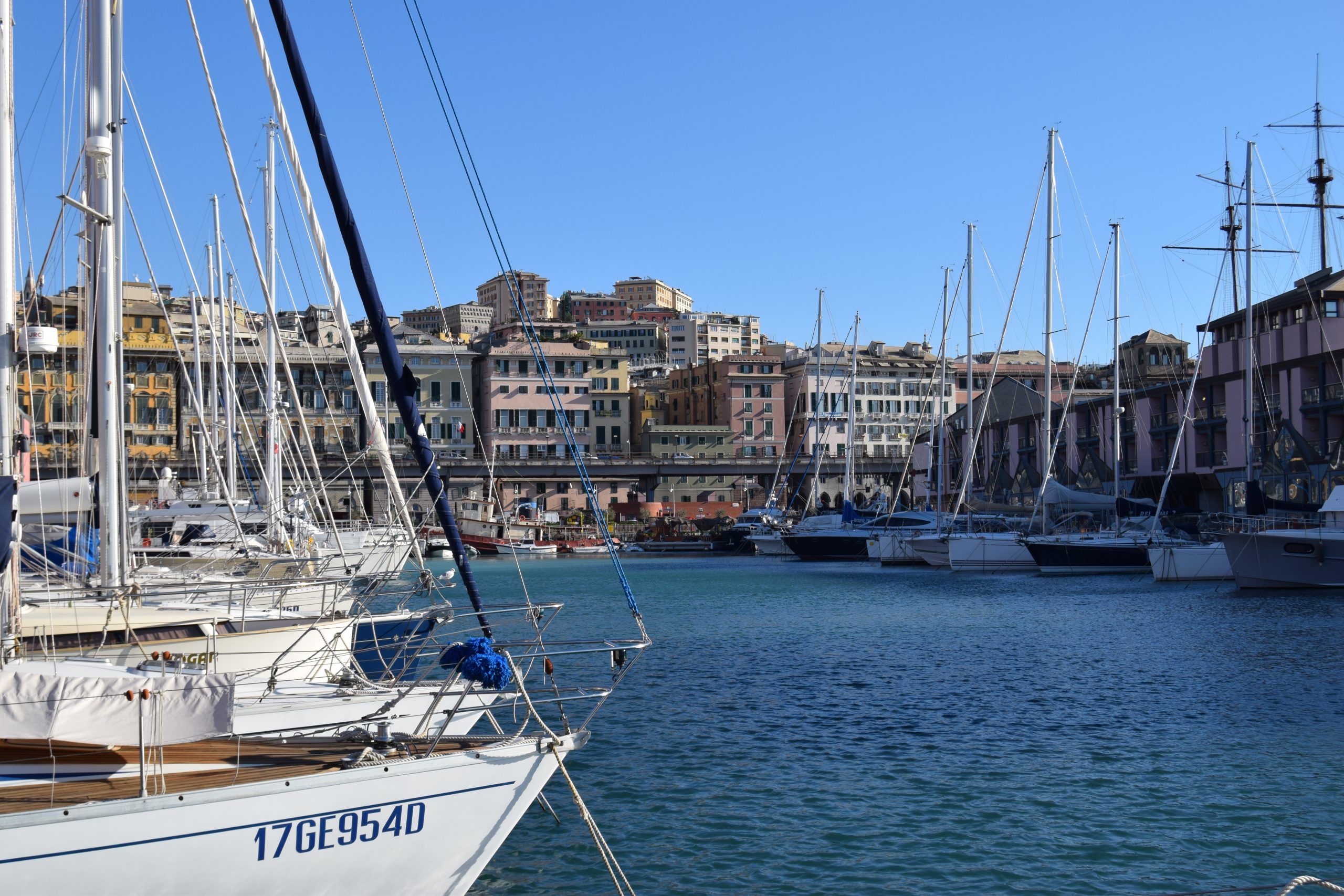 Centro prove al marina porto antico di Genova